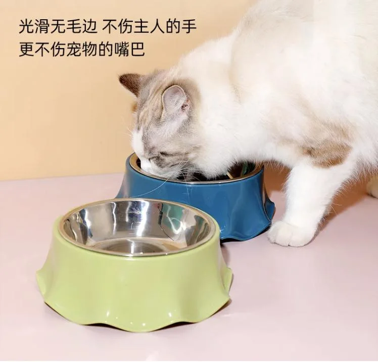 New Stainless Steel Pet Bowl Wholesale Cat Bowl Teddy Stainless Pet Product