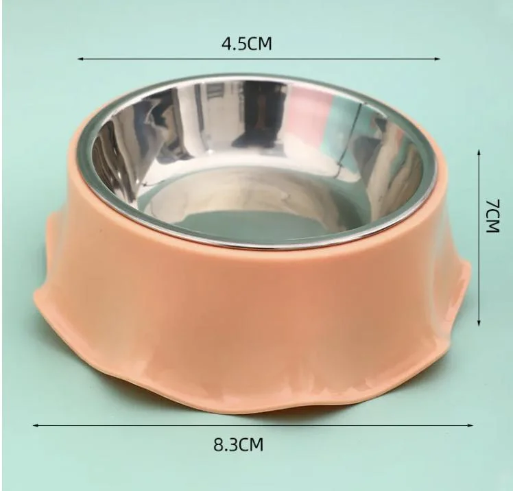 New Stainless Steel Pet Bowl Wholesale Cat Bowl Teddy Stainless Pet Product